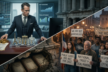 경영의 효율 vs 정치의 책임: 국가가 ‘비즈니스 모델’이 될 때 발생하는 구조적 파열음