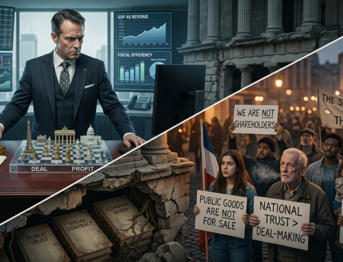 경영의 효율 vs 정치의 책임: 국가가 ‘비즈니스 모델’이 될 때 발생하는 구조적 파열음